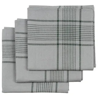 BW Taschentuch, ca.50 x 50 cm, 3er Pack