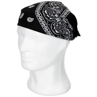 Bandana, schwarz-weiß, ca. 55 x 55 cm, Baumwolle
