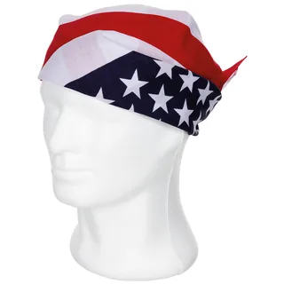 Bandana, USA Fahne, ca. 55 x 55 cm, Baumwolle