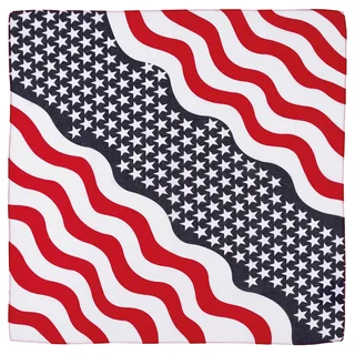 Bandana, Stars und Stripes, ca. 55 x 55 cm, Baumwolle