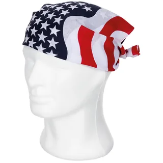 Bandana, Stars und Stripes, ca. 55 x 55 cm, Baumwolle