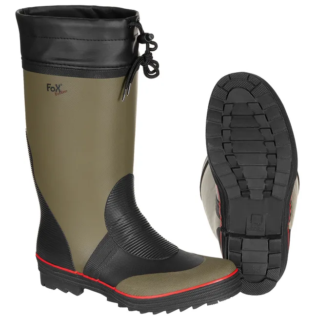 Gummistiefel, oliv