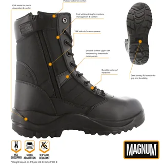Einsatzstiefel, "MAGNUM", Centurion 8.0 SZ, schwarz