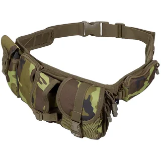 Hüftgurt, mit 6 Taschen, ca. 5,5 cm, M 95 CZ tarn