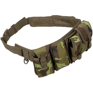 Hüftgurt, mit 6 Taschen, ca. 5,5 cm, M 95 CZ tarn