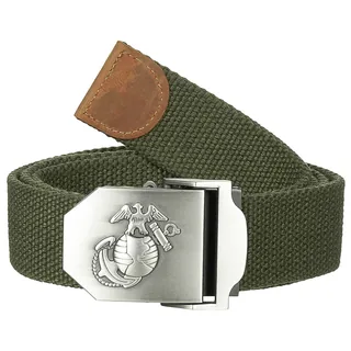 USMC Gürtel, oliv, ca. 4 cm