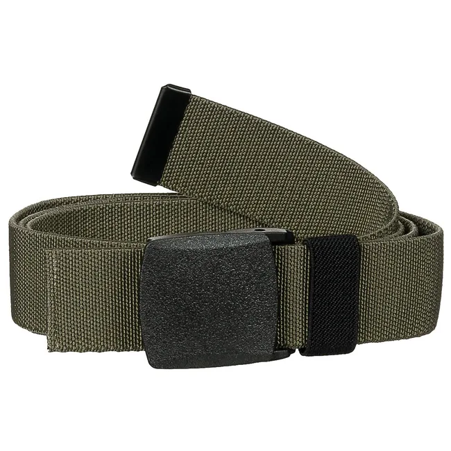 Gürtel, "Tactical Elastic", oliv, ca. 3,7 cm