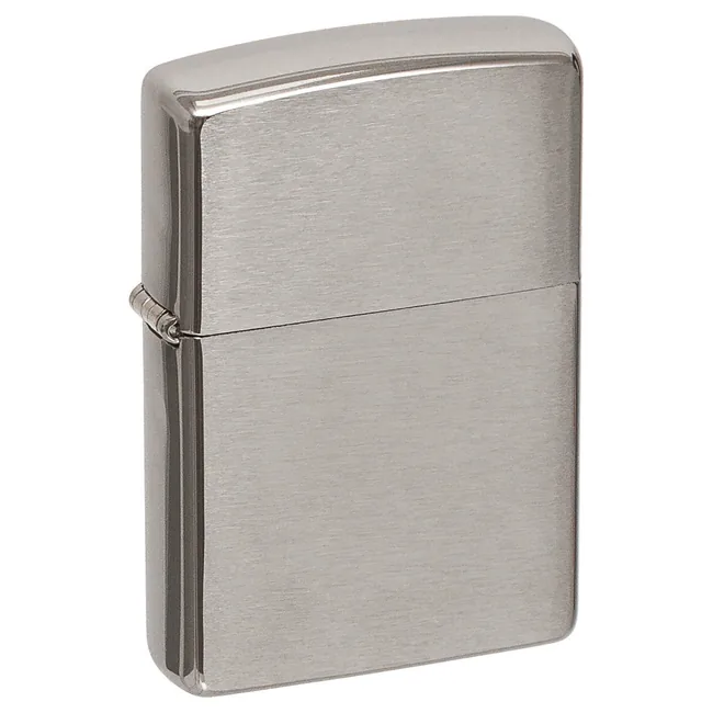 Feuerzeug, Zippo, "Chrome Brushed", unbefüllt