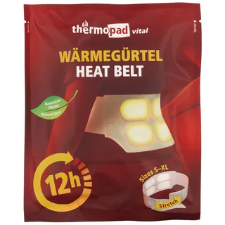 Wärmegürtel, "Thermopad", 3er Pack, Einmalgebrauch