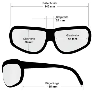 Armee Sportbrille, KHS, smoke