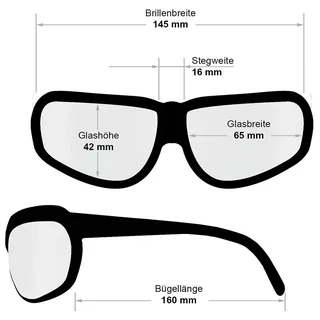 Einsatzbrille, KHS, smoke