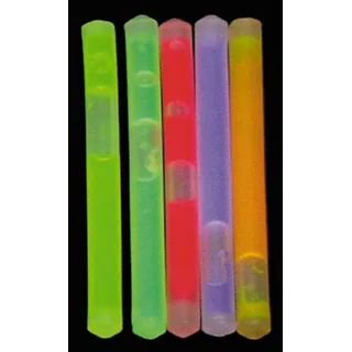 Leuchtstab, Mini, (Fischer-, Knicklicht), 10 Stk./Pack