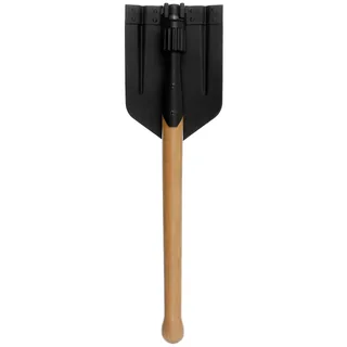 NVA Klappspaten, mit, Holzstiel