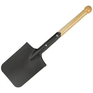Feldspaten, "Typ WWII", mit Holzstiel