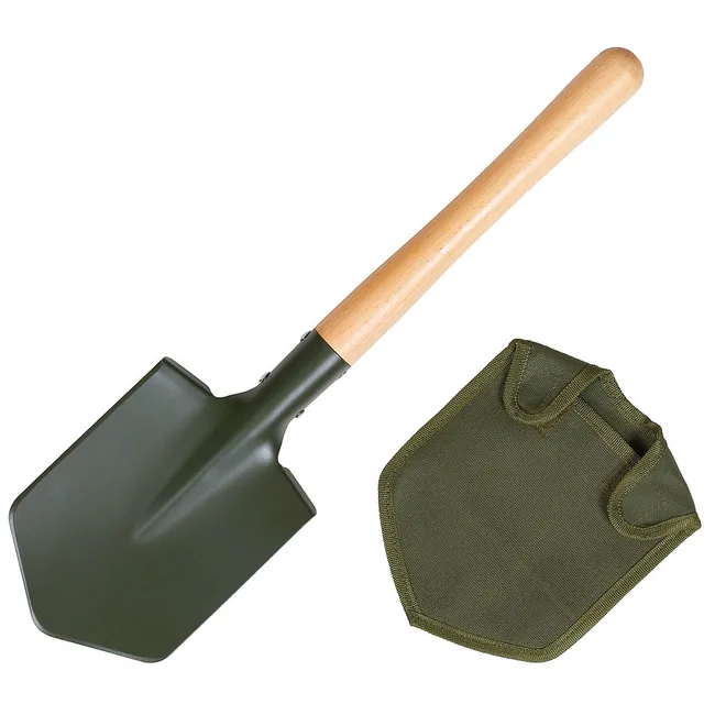 Feldspaten, Holzstiel, extra stabil