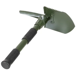 Mini Klappspatenset, 3 in 1, oliv