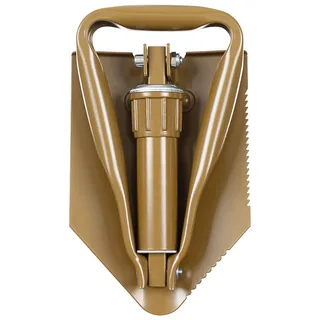 BW Klappspaten, 3-teilig, coyote tan