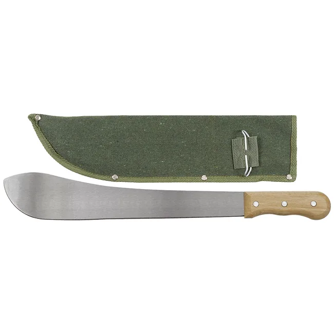 Bolo Machete, mit Canvas-, Scheide, Holzgriff