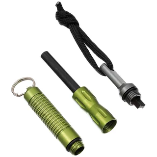 Feuerstarter, Zündstein, "Compact", oliv
