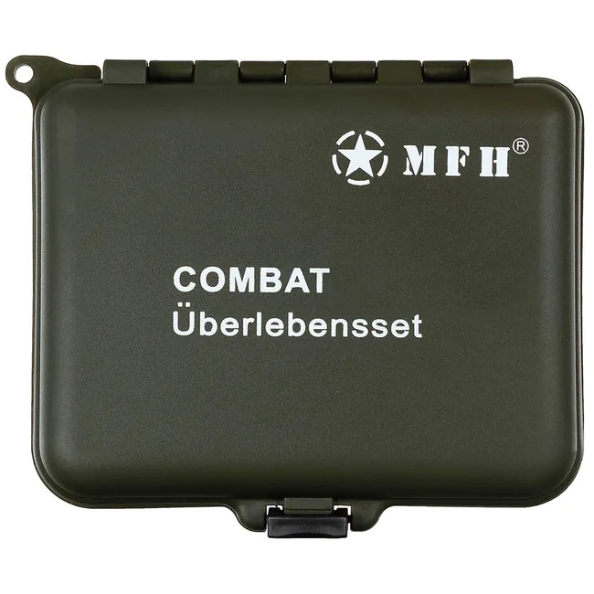 Combat Überlebensset, 36-teilig, oliv