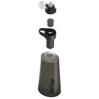 Wasserfilter, Katadyn, "BeFree AC", 1 l, schwarz