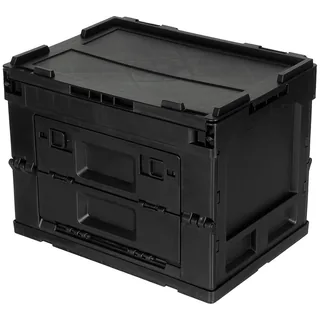 Box, Kunststoff, faltbar, 20 l, schwarz