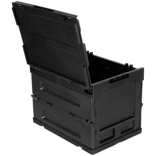 Box, Kunststoff, faltbar, 20 l, schwarz