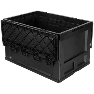 Box, Kunststoff, faltbar, 60 l, schwarz