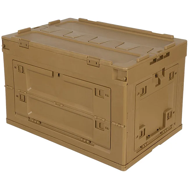 Box, Kunststoff, faltbar, 60 l, khaki