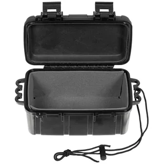 Box, Kunststoff, wasserdicht, gepolstert, schwarz