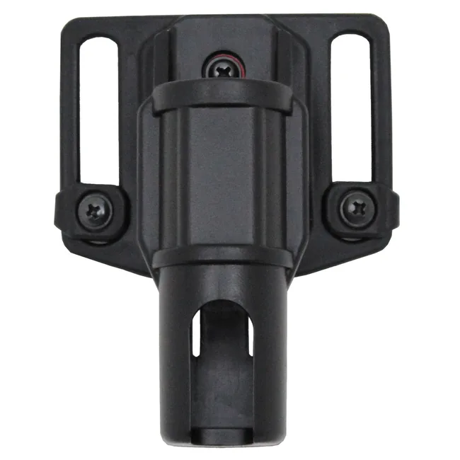 Schlagstockhalter, 9,5 cm, drehbar, schwarz