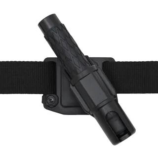 Schlagstockhalter, 9,5 cm, drehbar, schwarz