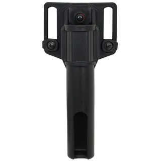 Schlagstockhalter, 16 cm, drehbar, schwarz