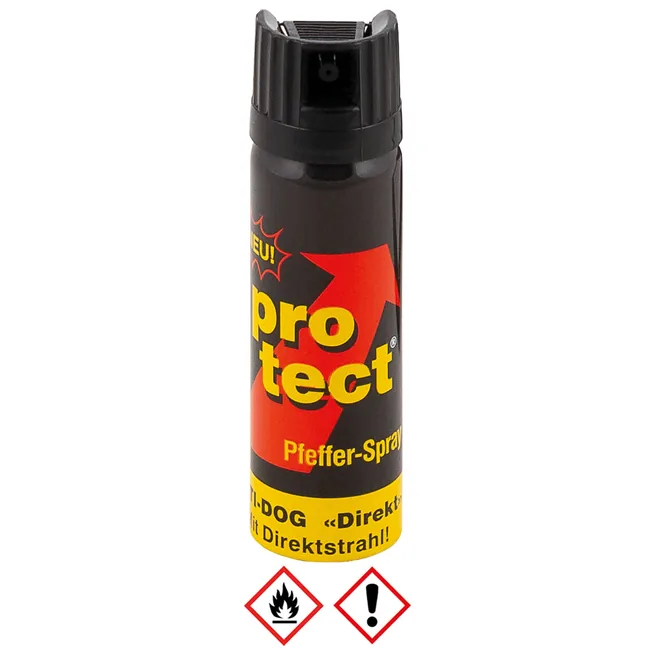 Pfeffer-Spray, Direktstr.,63ml, Sprühfl. (VERKAUF NUR IN EU)