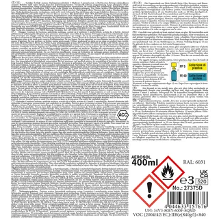 Army Farbspray, WALD GRÜN, matt, 400 ml