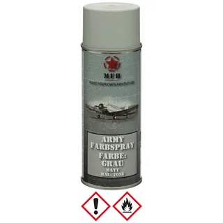 Army Farbspray, GRAU, matt, 400 ml