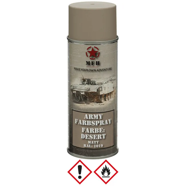 Army Farbspray, DESERT, matt, 400 ml