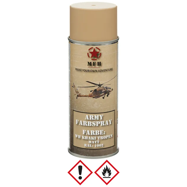 Army Farbspray, WH KHAKI TROPEN, matt, 400 ml