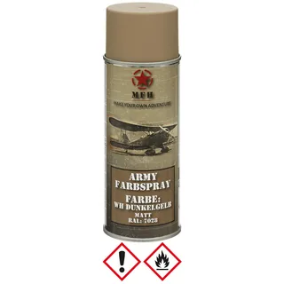 Army Farbspray, WH DUNKELGELB, matt, 400 ml