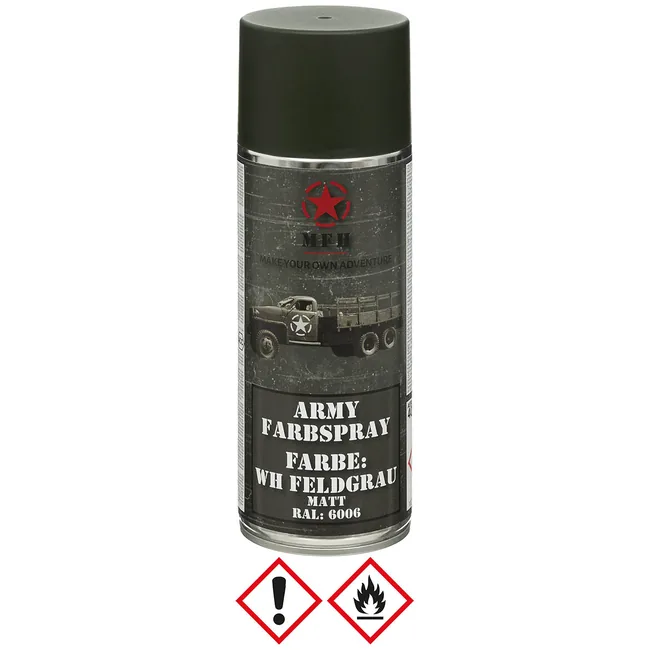 Army Farbspray, WH FELDGRAU, matt, 400 ml