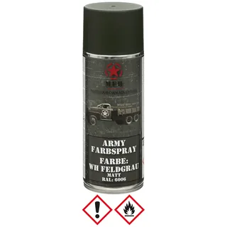 Army Farbspray, WH FELDGRAU, matt, 400 ml