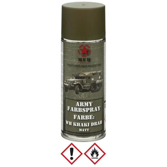Army Farbspray, WH KHAKI DRAB, matt, 400 ml