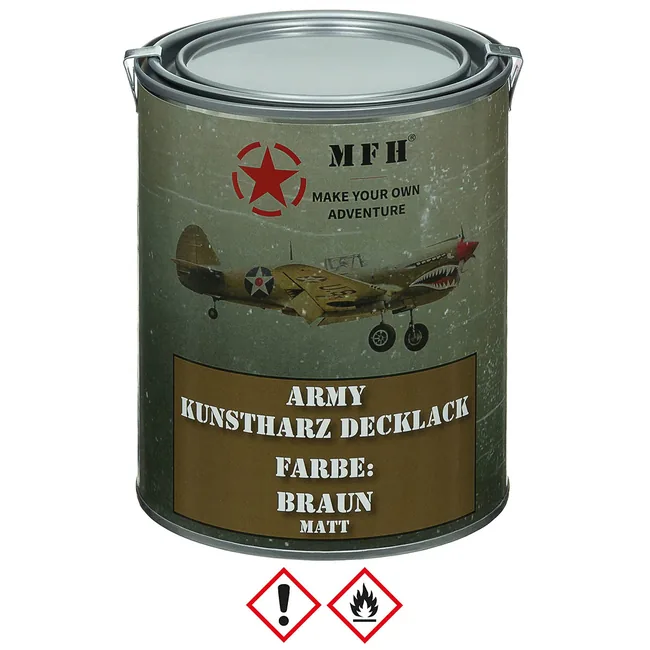 Army Lack, BRAUN, matt, Dose, 1 l