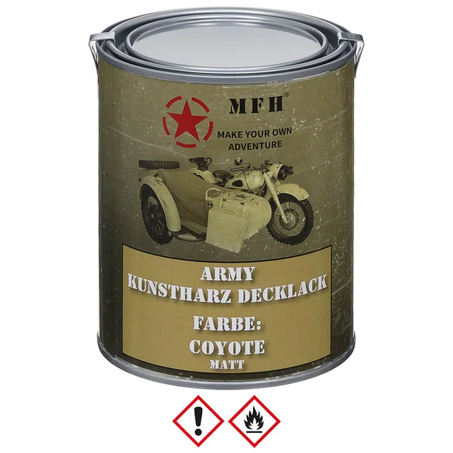 Army Lack, COYOTE, matt, Dose, 1 l