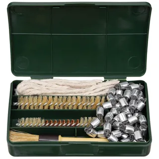 Waffen-Reinigungsset, Kunststoffbox, oliv