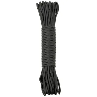 Fallschirmleine, schwarz, 100 FT, Nylon
