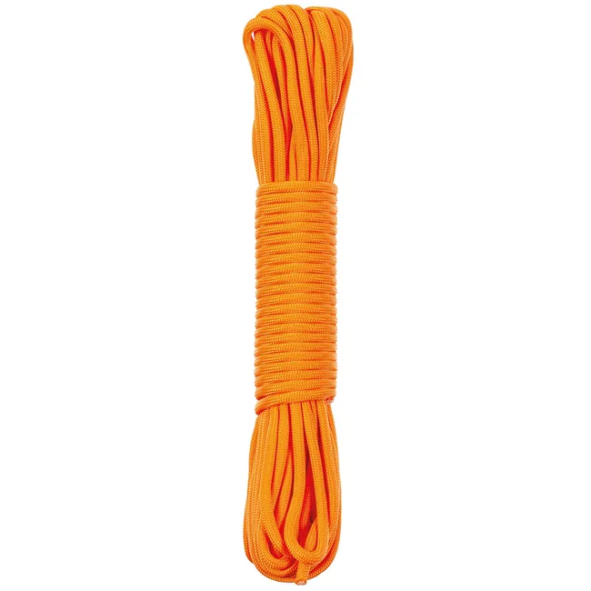 Fallschirmleine, orange, 100 FT, Nylon