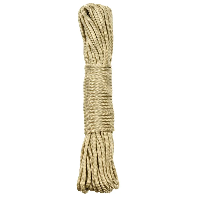 Fallschirmleine, coyote tan, 100 FT, Nylon