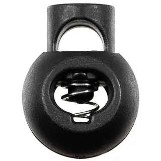 Kordelstopper, schwarz, 10 Stk. im Pack
