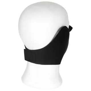 Gesichtsschutz-Maske, schwarz, winddicht